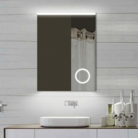 Zrcadlo SPM 62x80DP s LED osvětlením a kosmetickou lupou