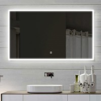 Koupelnové zrcadlo SAMUEL 120x60 s LED osvětlením
